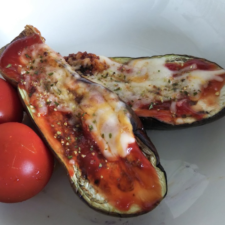 フライパン1つで!なすのチーズ焼き
